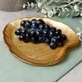 Miniatyrbillede 7 af 8: Glasguld serveringsfad 18x16 cm