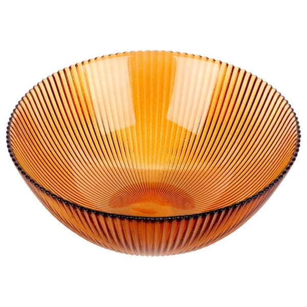 Bärnstensfärgad salladsskål 21 cm, 1,4 l