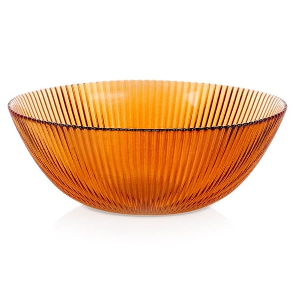 Bärnstensfärgad salladsskål 21 cm, 1,4 l