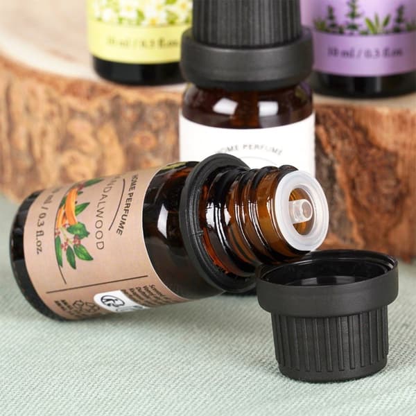 Sett med eteriske oljer 10 ml 6 stk.