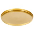 Pikkukuva 3 / 6: Jalusta koristeellisille kynttiläkoostumuksille, metalli, kulta, 21,5 cm