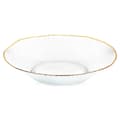 Miniatyrbillede 1 af 7: Salatskål glas guld 29,5 cm, 1,6 l