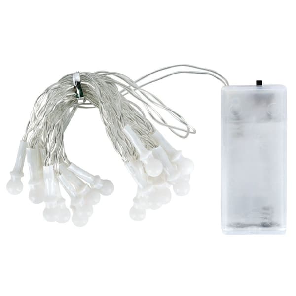 Batteridrevet julelys 20 LED 200 cm