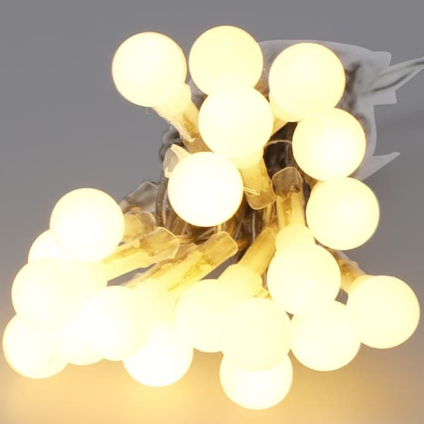 Batteridrevet julelys 20 LED 200 cm