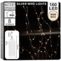 Miniatyrbilde 1 av 6: Juletrelys ledning 160 LED, 190 cm
