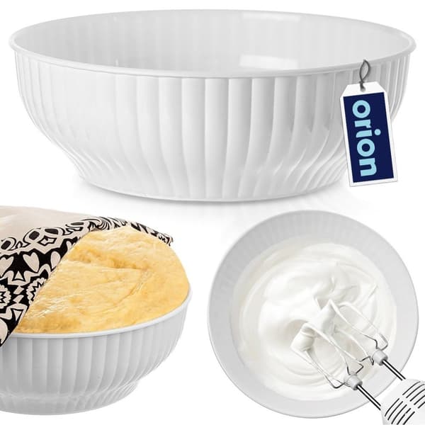 Kjøkkenskål hvit 24 cm, 2,5 l
