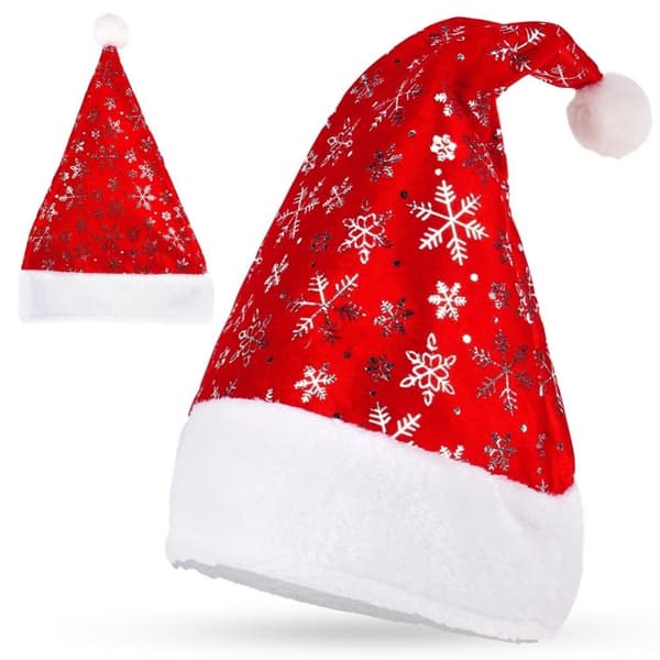 Nisselue universal med pompong 43 cm