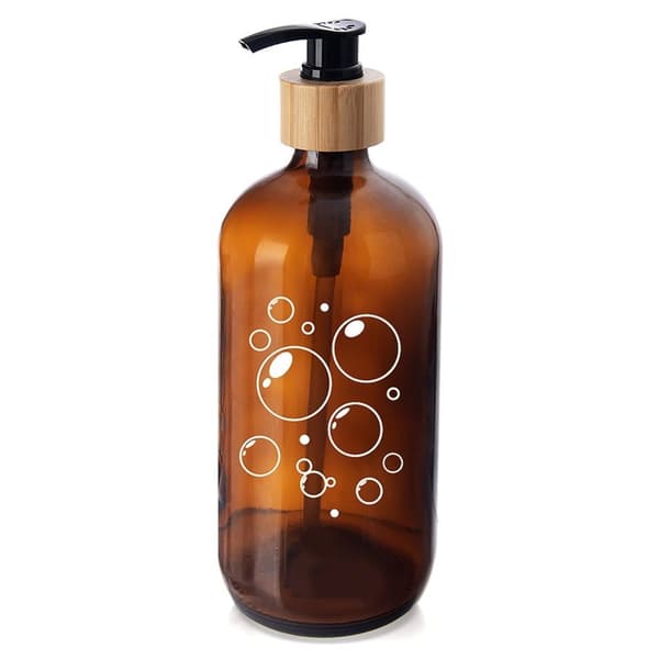 Såpedispenser i glass 500 ml