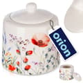 Miniatyrbillede 4 af 4: Hvid porcelænssukkerskål MAKI 320 ml