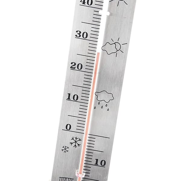 Yleiskäyttöinen ruostumattomasta teräksestä valmistettu lämpömittari 28 cm