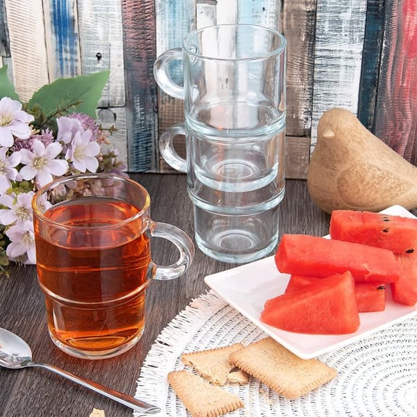 Kahvi- ja teelasit 350 ml 6 kpl.
