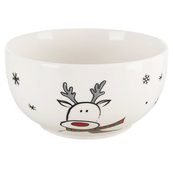 Børnekrus i porcelæn med skål, 2 stk