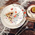 Miniatyrbilde 2 av 4: Porselensdessertfat MAKI 20,5 cm