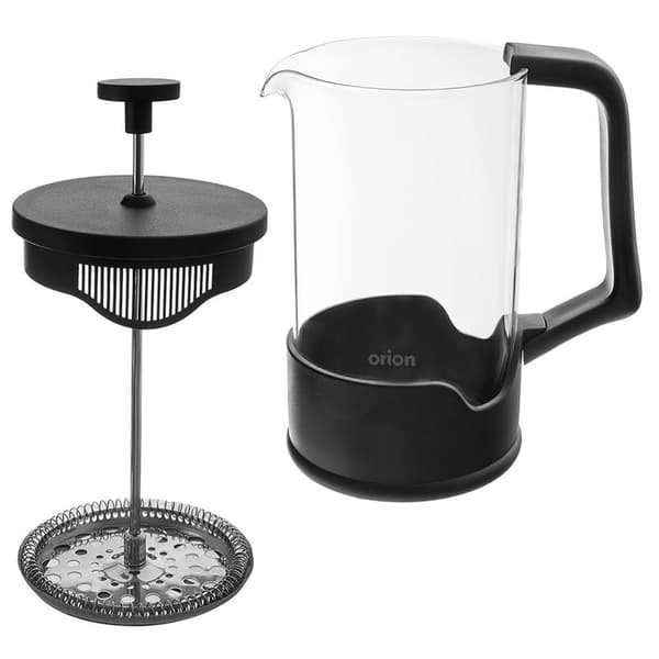 Kaffe- og testempelmaskin, glass, 1 l