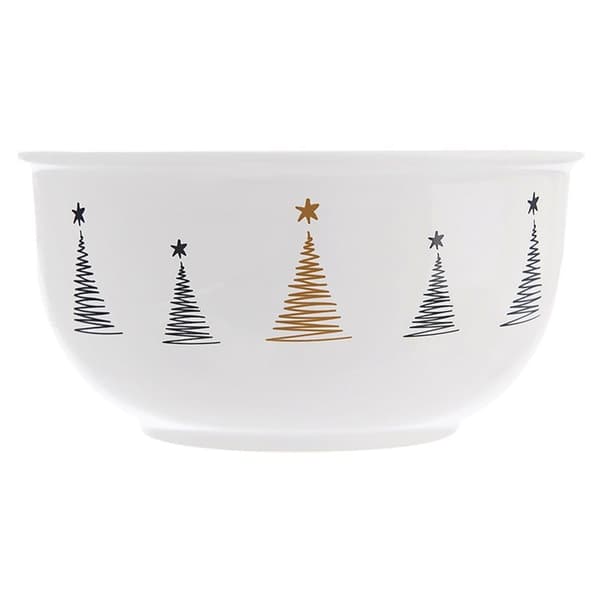 Juleporselensskål JULETRE 13,5 cm, 560 ml