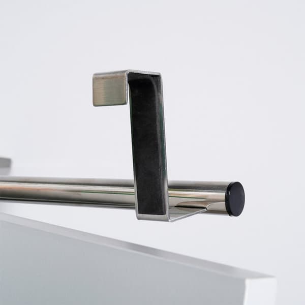 Dörrhängare stål silver justerbar 25-40 cm
