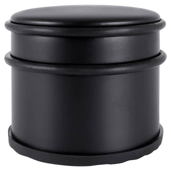 Dørprop stål sort 9 cm