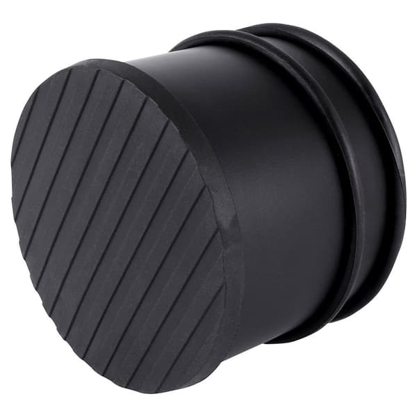Dørprop stål sort 9 cm
