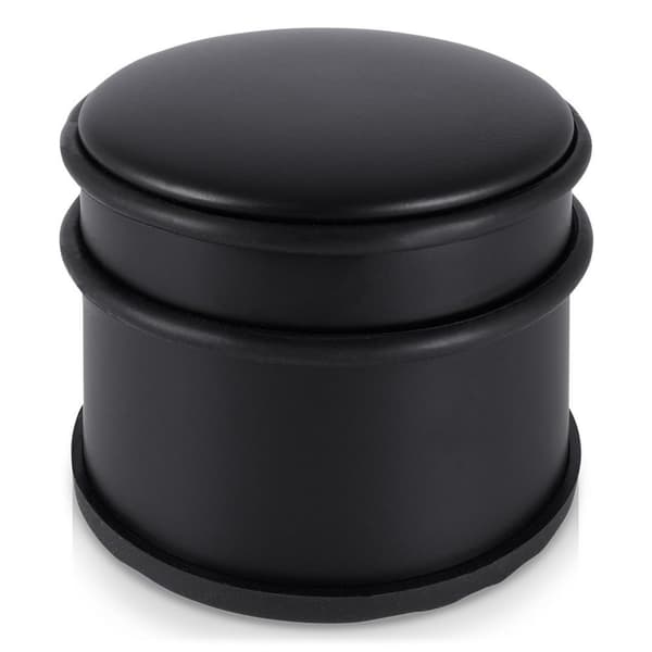 Dørprop stål sort 9 cm