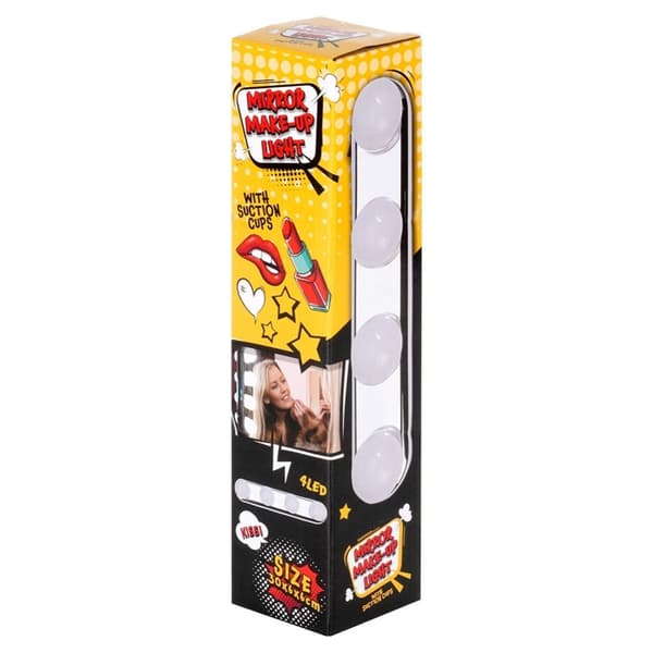 Speillys 4 LED med sugekopper 30,5 cm