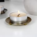 Miniatyrbillede 4 af 7: Lysestage, metal, guld, 8,5 cm