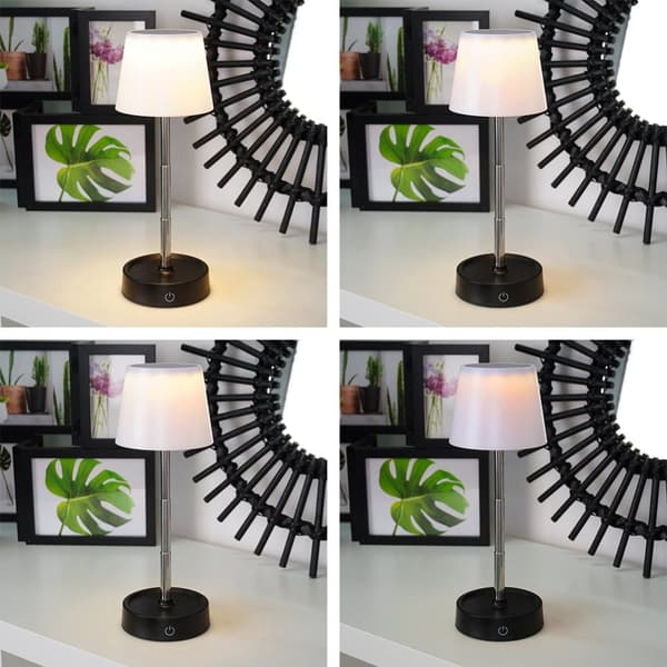 LED bordslampa vit trådlös 11-29,5 cm