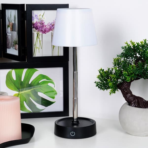 LED bordslampa vit trådlös 11-29,5 cm