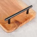 Miniatyrbillede 4 af 6: Serveringsbakke i træ med hanke 40x15,5 cm