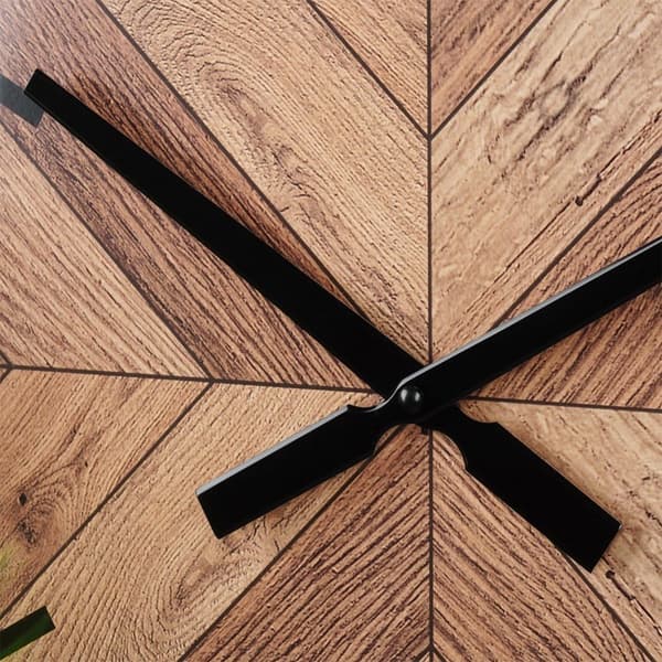 Veggklokke sort 50 cm