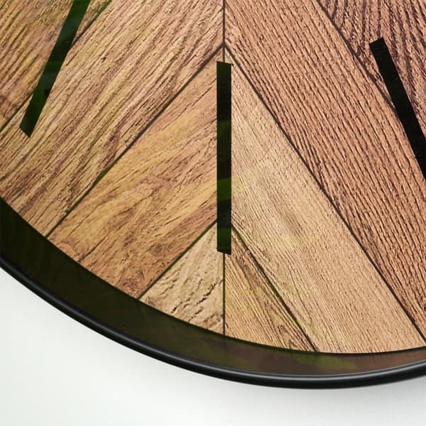 Veggklokke sort 50 cm
