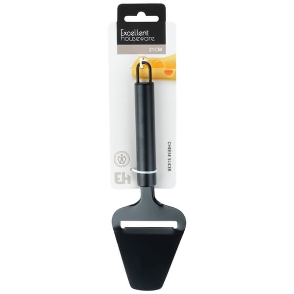 Ostekniv stål sort 22 cm
