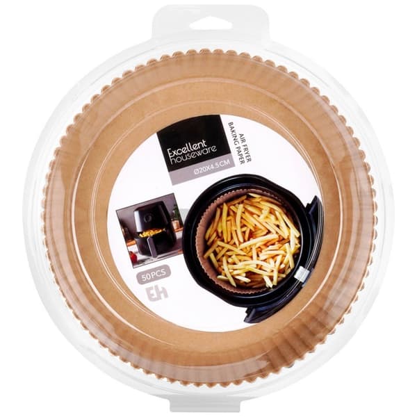 Air Fryer papirinnlegg for air fryer 20 cm 50 stk.
