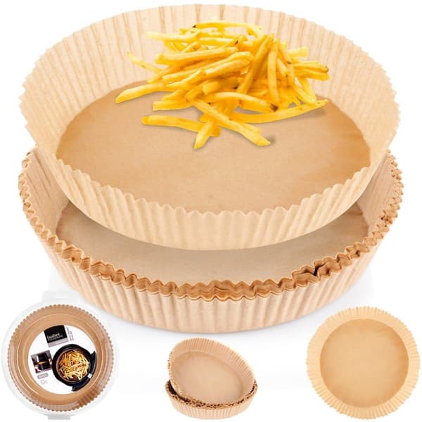 Air Fryer papirinnlegg for air fryer 20 cm 50 stk.