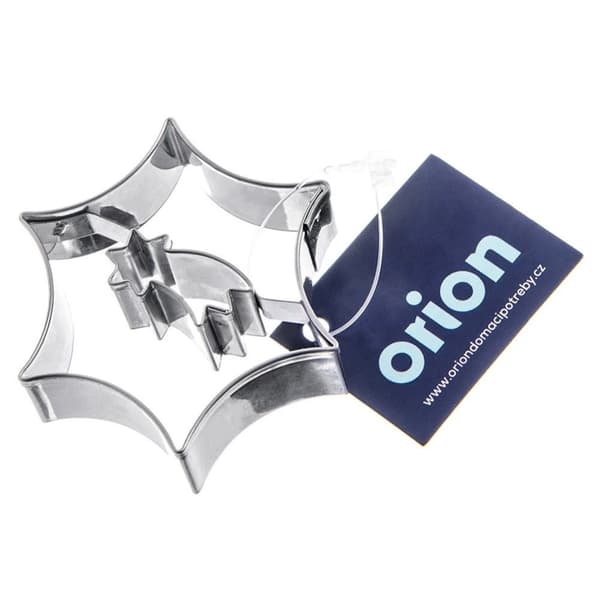 Cookie cutter stålstjerne julestjerne 5,5 cm