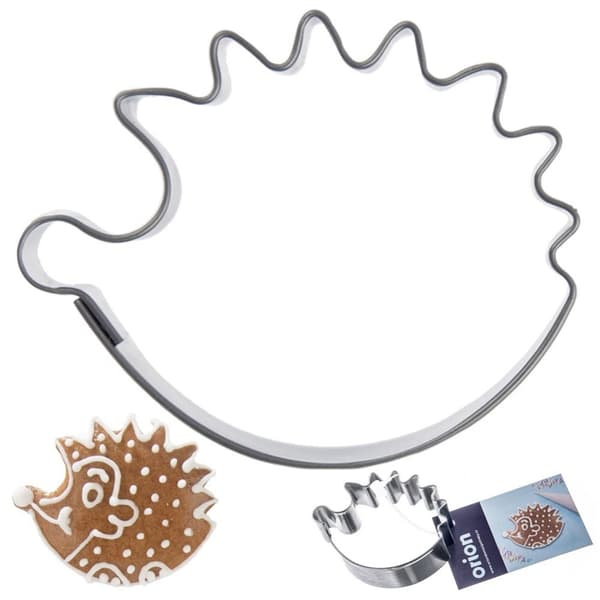 Cookie cutter pinnsvin i stål 5 cm