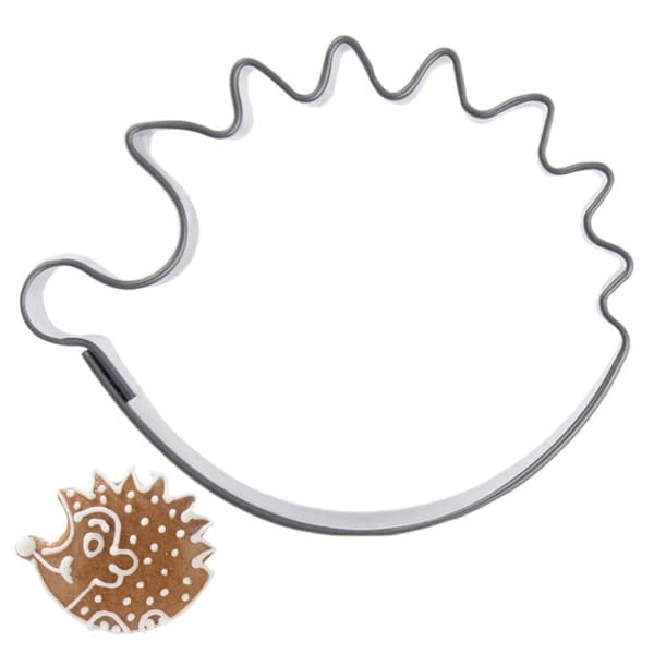 Cookie cutter pinnsvin i stål 5 cm