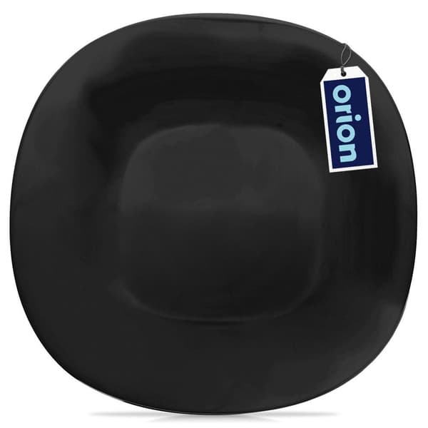 Middagstallerken grunt glass sort LUNA 26,5 cm