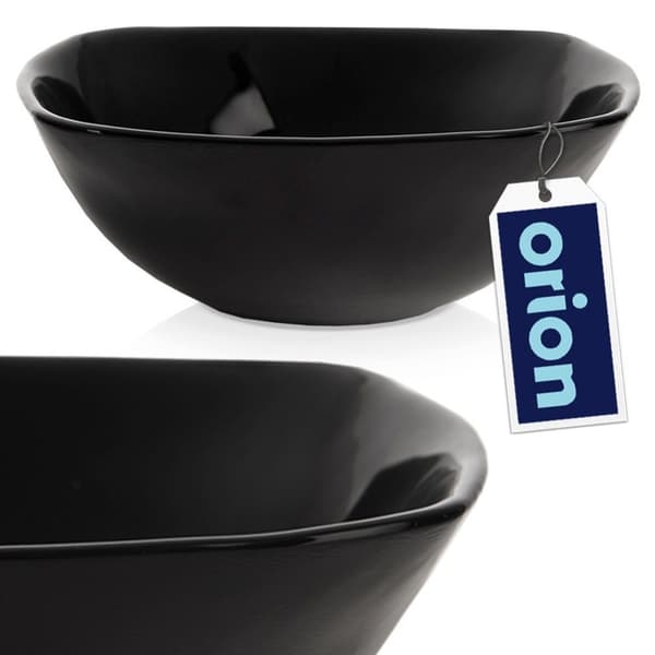 Sort glassbolle LUNA 11,5 cm, 190 ml