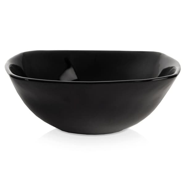 Sort glassbolle LUNA 11,5 cm, 190 ml