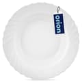 Miniatyrbilde 4 av 4: Dyp glass middagstallerken hvit LUNA 22,5 cm, 350 ml