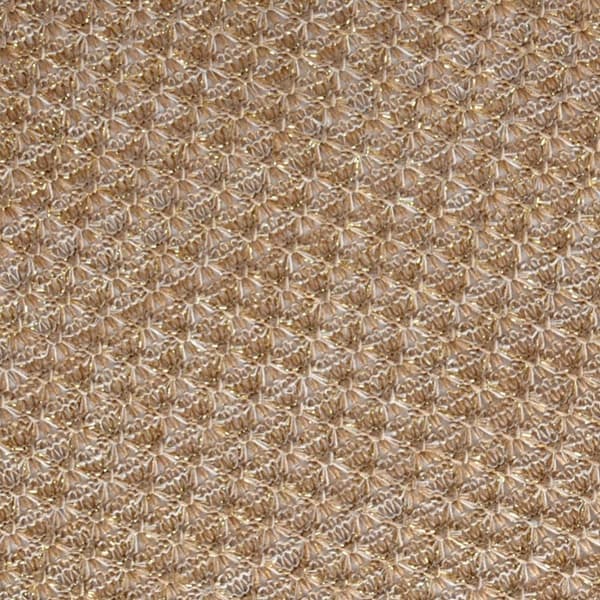 Beige gull bordmatte 45x30 cm