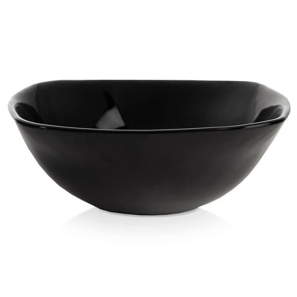 Sort glassbolle LUNA 15 cm, 450 ml