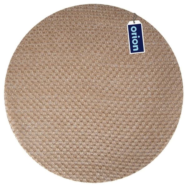 Beige kultainen pöytämatto 38 cm