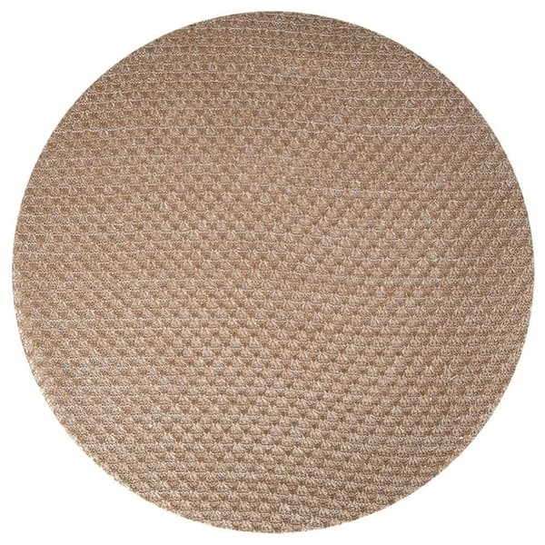 Beige kultainen pöytämatto 38 cm