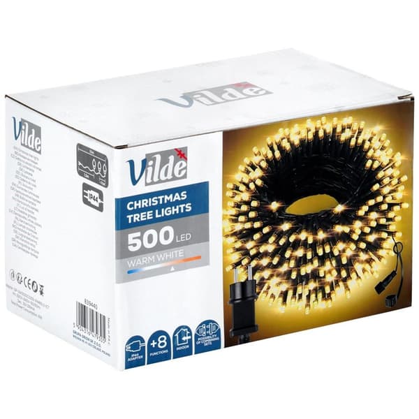 Juletrelys 500 LED 33,5 m