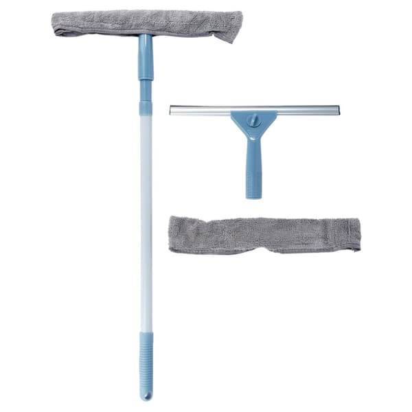 Teleskooppinen ikkunamoppi, jossa vetolastalla 50-95 cm 4 kpl.