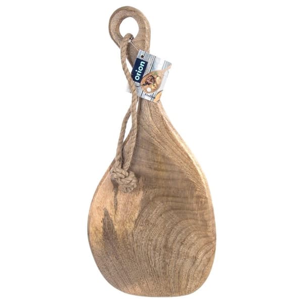 Skære- og serveringsbræt af træ MANGO 50x23 cm