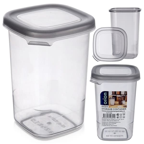 Behållare för lösa produkter med lock 450 ml