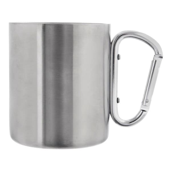 Resemugg i stål med karbinhake 350 ml