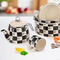 Miniatyrbild 2 av 4: Emaljerad mugg RUTAD BOARD 400 ml